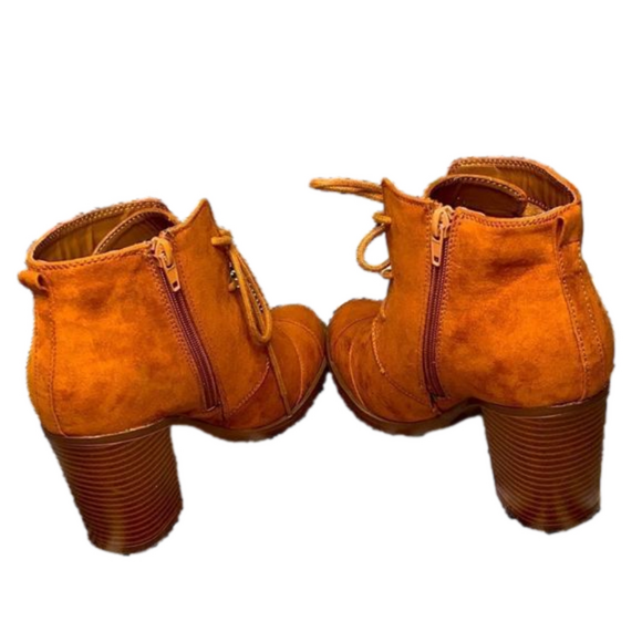 TOETOS NY lace/zip up ankle boots - Picture 4 of 8